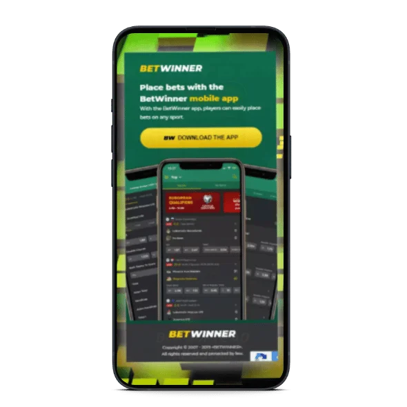 Téléchargement de l'App Betwinner